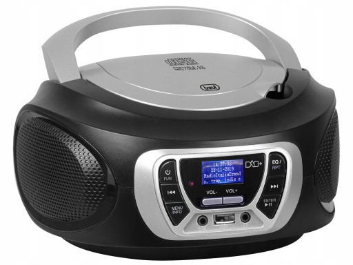 БУМБОКС CD-ПЛЕЕР РАДИО DAB USB MP3 AUX TREVI