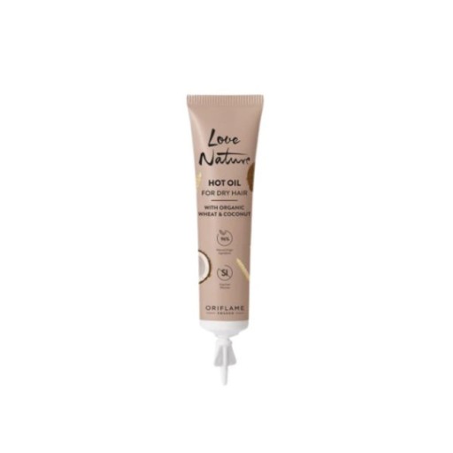 Oriflame Love Nature Hot масло для волос с пшеницей и кокосом 15мл