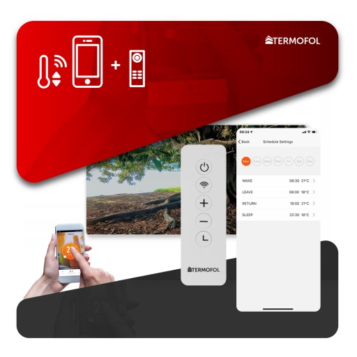 Инфракрасный ОБОГРЕВАТЕЛЬ image 700Вт 120х60см WiFi