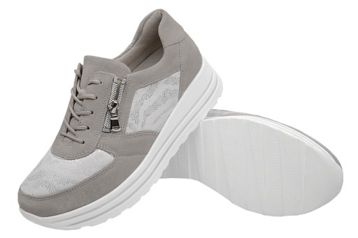 Półbuty WALDLAUFER 758H02 r.41,5 (7,5) Tęgość H Haluksy Lana Stretch