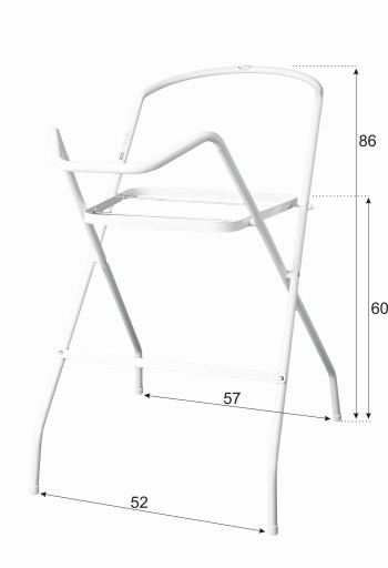 BATHBATH 102 LARGE LUX ТЕРМОМЕТР ДЛЯ ВАННЫ с ПРОБКОЙ белый