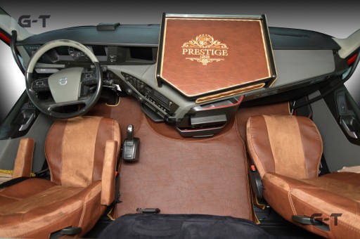 Мятые кожаные коврики VOLVO FH4 ПОСЛЕ 2013 АВТО.