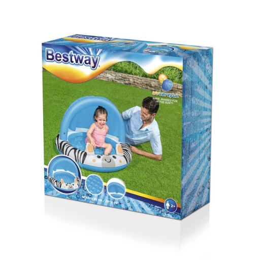 ДЕТСКИЙ БАССЕЙН С КРЫШКОЙ, BESTWAY, 97х66СМ (52559)