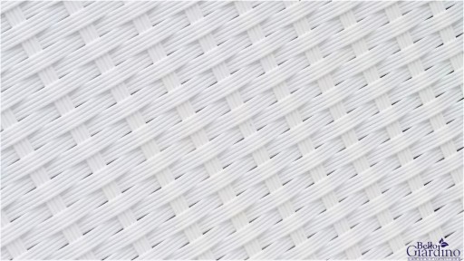 Stolik Ogrodowy Biały Technorattan Stylowy Stoliczek Na Balkon 40x40x32
