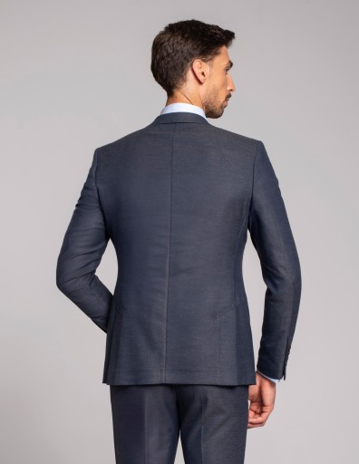 Marynarka do zestawu termini szary super slim fit 176 112