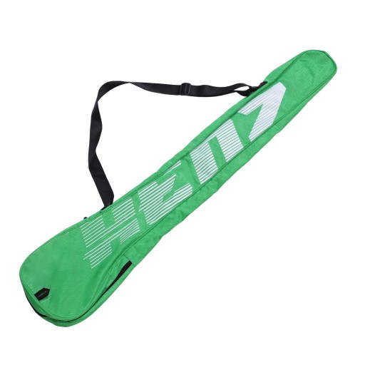 Torba na kije do lacrosse Zielona, mieszcząca 3 kije. Torba do ST