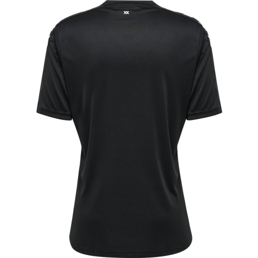 мужская футболка HUMMEL CORE XK POLY JERSEY S/S черная 211455-2001 L