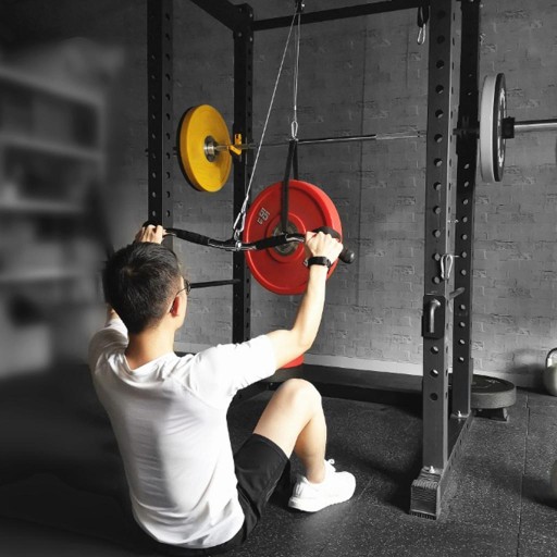 Fitness Im Turnhalle сверхмощный тросовый шкив, регулировка длины 5 мм, 2,5 м