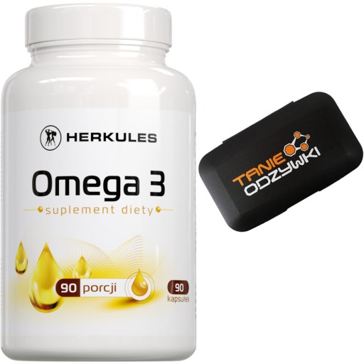 HERCULES Omega 3 90 капсул РЫБИЙ МАСЛ BRAIN HEART VISION EPA DHA ЖИРНЫЕ КИСЛОТЫ