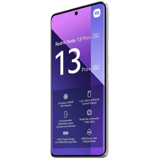 Смартфон Xiaomi Redmi Note 13 Pro+ 12 ГБ / 512 ГБ 5G белый