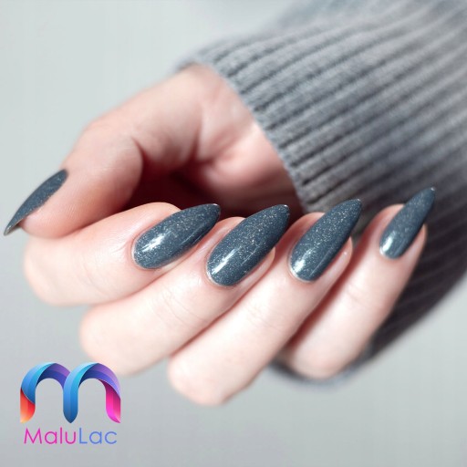 MaluLac lakier hybrydowy BIAŁY TROCHĘ INNY #1026
