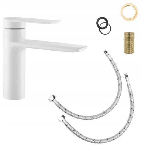 FARO WHITE Смеситель для раковины CASCADE WATERFAD