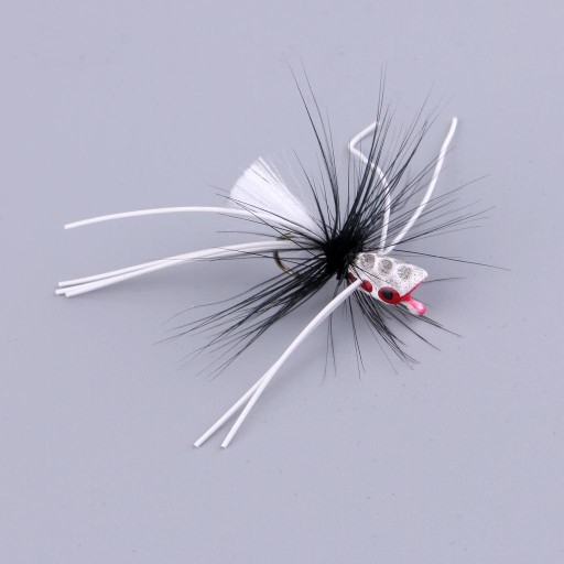 3X Fishing Pływające Popper Muchy Sztuczne