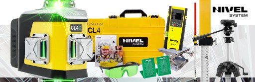 NIVEL СИСТЕМА CL4G CROSS LASER ЗЕЛЕНЫЙ + КОМПЛЕКТ