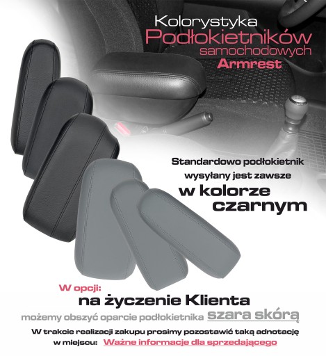 PODŁOKIETNIK DACIA LODGY / DOKKER 5p.'18- *Armrest