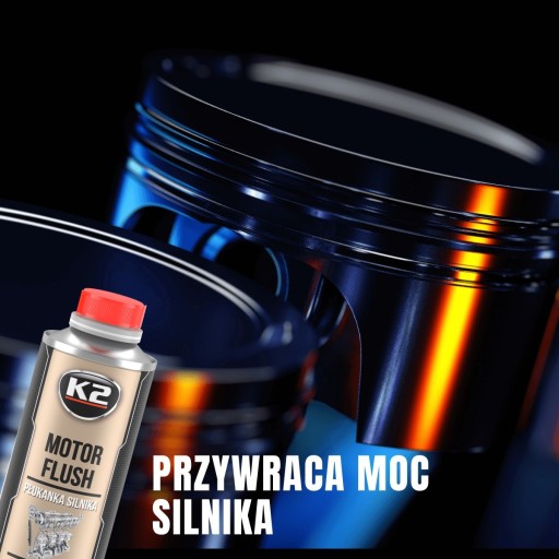 K2 MOTOR FLUSH 250 ML Промывает внутреннюю часть двигателя T371.