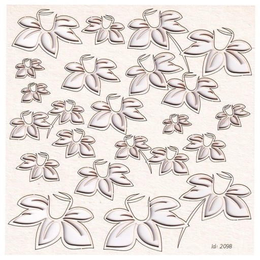 КАРТОННЫЕ лепестки нарциссов Scrapki - Scrapiniec
