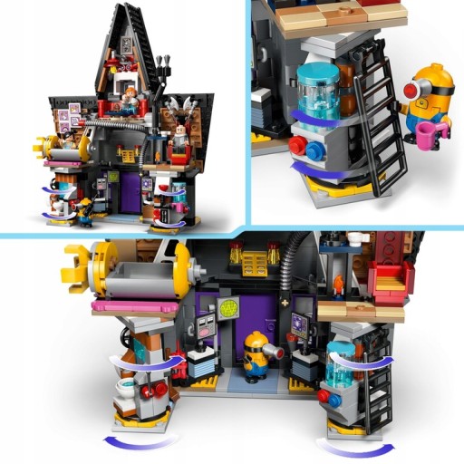LEGO Гадкий Я 4 Миньоны Грю и семейный особняк миньонов 75583