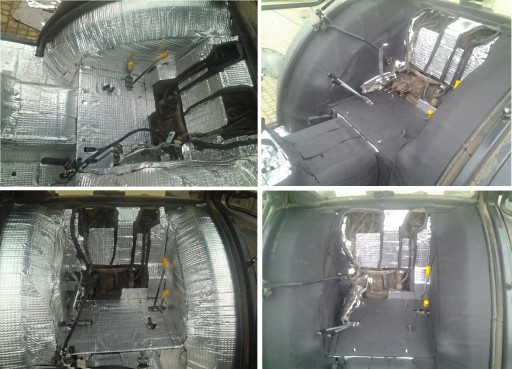 K25s MAT звукоизоляция РЕЗИНОВАЯ ПЕНА КЛЕЙ 25 мм водонепроницаемая