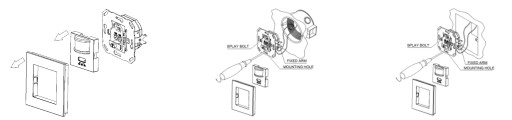 PIR-датчик движения CP-1C ЧЕРНЫЙ EC20319