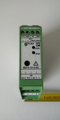 0-10V, 0-20mA Przetwornik prądowy MCR-S-1/5-UI-DCI Phoenix 0-10A, 5A, 1A