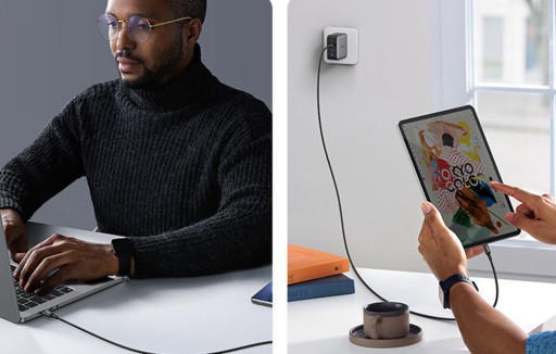 Kabel UGREEN USB-C do USB-C / Type-C PD QC 100W 1m szybki mocny oplot