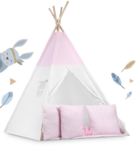 Палатка TIPI детская Гирлянда Светодиодные подушки