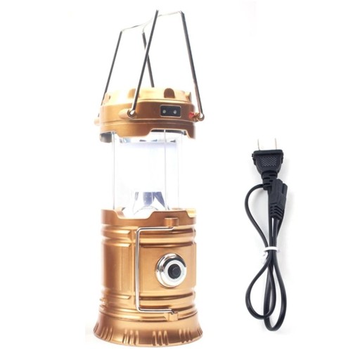 LAMPKA LAMPA SOLARNA KEMPINGOWA 230V USB PANEL.