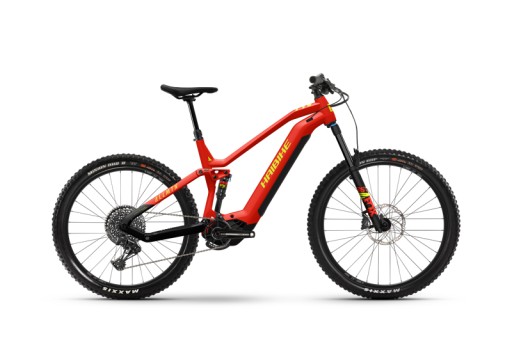 Электрический велосипед Haibike AllMtn 7.0 красный/черный XL