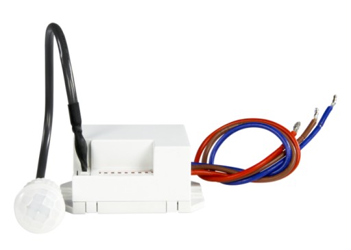 MINI CZUJNIK RUCHU ZMIERZCHU LED PIR 360° z SONDĄ