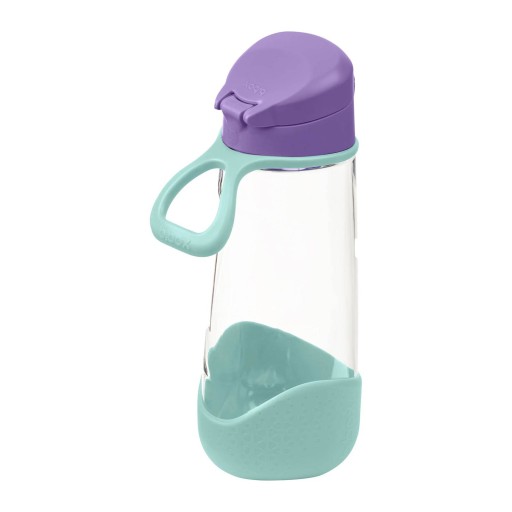 B.box Butelka na wodę - bidon z ustnikiem dla dziecka tritan 600 ml Lilac