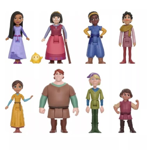 Фигурки DISNEY WISH PRINCESS ASHA OF ROSAS WISH 9 ШТ.