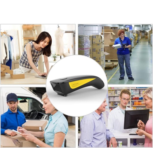 SKANER KODÓW KRESKOWYCH QR CZYTNIK NETUM C750 MINISKANER 1D 2D Bluetooth