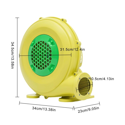 НОВЫЙ ЭЛЕКТРОВЕНТИЛЯТОР ДЛЯ BOUNCE CASTLE 370W