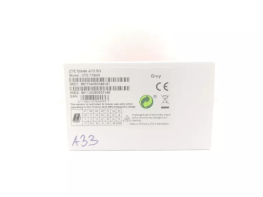 СМАРТФОН ZTE BLADE A73 5G НОВЫЙ