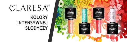 CLARESA PINK PASTEL HYBRID POLISH CANDY 4 5мл
