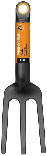 FISKARS SOLID Widełki widły małe ogrodowe do spulchniania wietrzenia ziemi