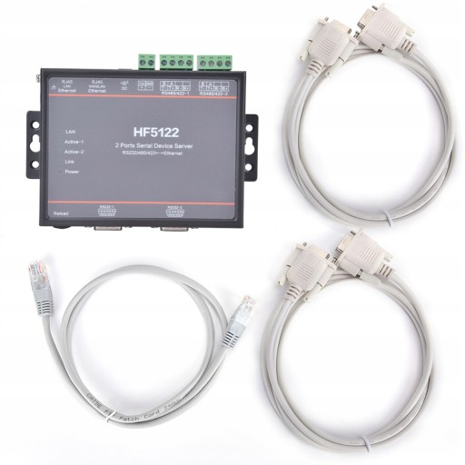 ДВОЙНОЙ ПОСЛЕДОВАТЕЛЬНЫЙ ПОРТ ДЛЯ ПОСЛЕДОВАТЕЛЬНОГО СЕРВЕРА ETHERNET