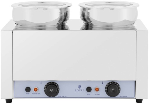 PODGRZEWACZ BEMAR DO ZUP SOSÓW FONDUE POJ. 2x7 L