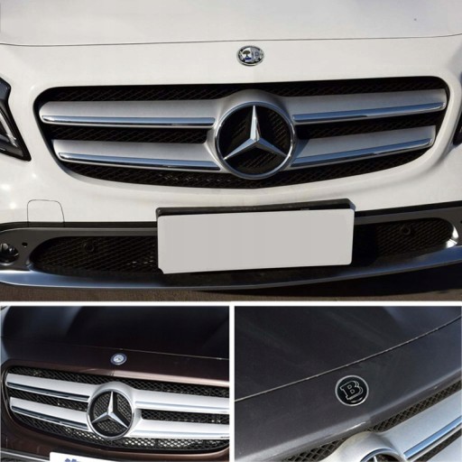 ЭМБЛЕМА MERCEDES-МАСКА W204 W212 57 мм