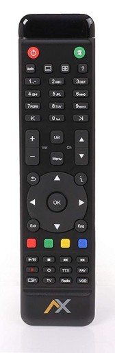 AX MULTIBOX Combo 4K Linux E2 CCCam DVBS2/T2 TVP4K