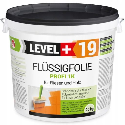 Folia w płynie 20kg Na Balkon Taras OSB L+19 + Wałek malarski