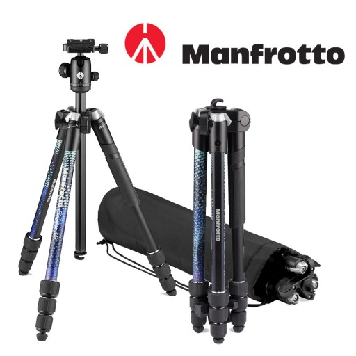Tripod Manfrotto Element MII 160 cm niebieski