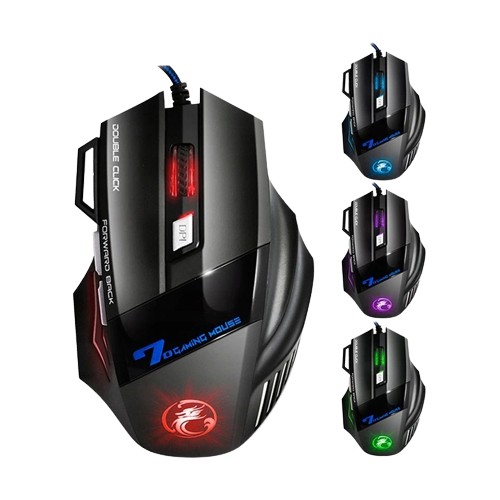FOTEL KRZESŁO GRACZA ZESTAW MYSZKA GAMINGOWY1 RGB