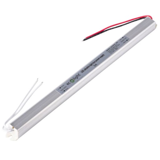 ZASILACZ MEBLOWY SLIM PROFIL ALU 12V 5A 60W LED
