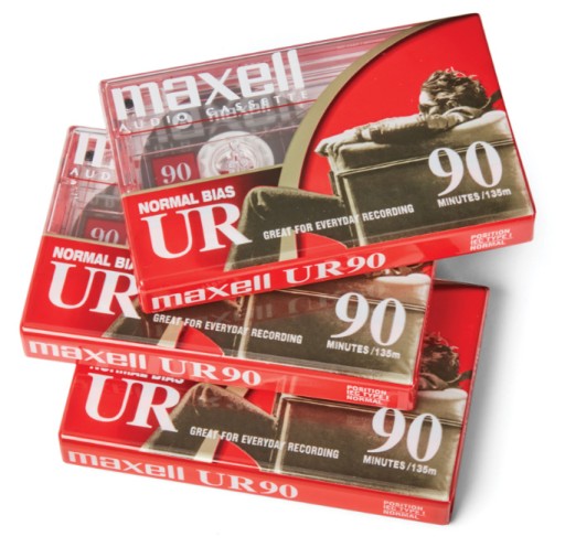 НОВАЯ кассета Maxell UR 90