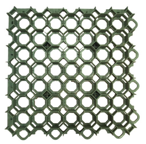 SOLID парковочная решетка GEOCRAT 50x50 для уклона газона Green PLATE