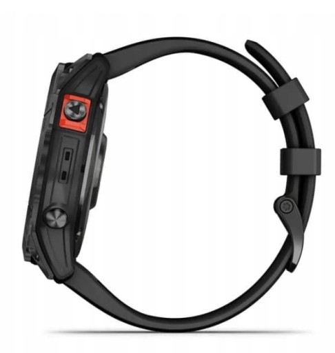 Умные часы GARMIN Fenix ​​7X с солнечной батареей, черные