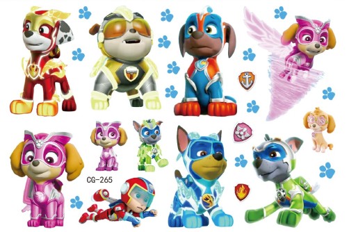Моющиеся детские татуировки PAW PATROL PAW CG265