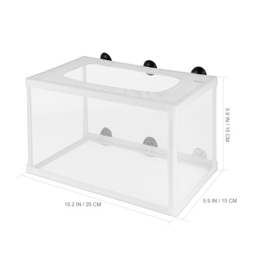 Копепод Refugium Инкубатор для черепашьих яиц Рыбная сетка Aqu